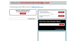 Desktop Screenshot of hometeamadvantedge.com